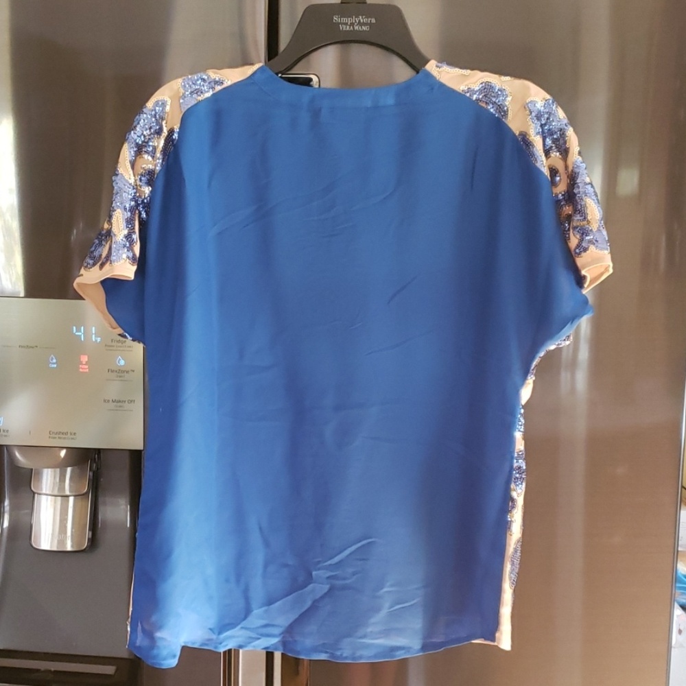 Neiman Marcus Sequin Top XS - Picture 6 of 8